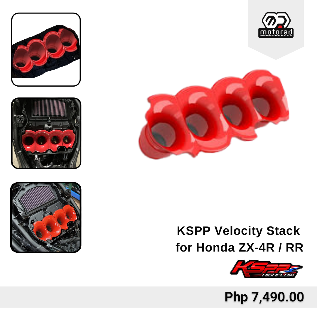KSPP Velocity Stacks for Kawasaki ZX4R /RR 2024-2026