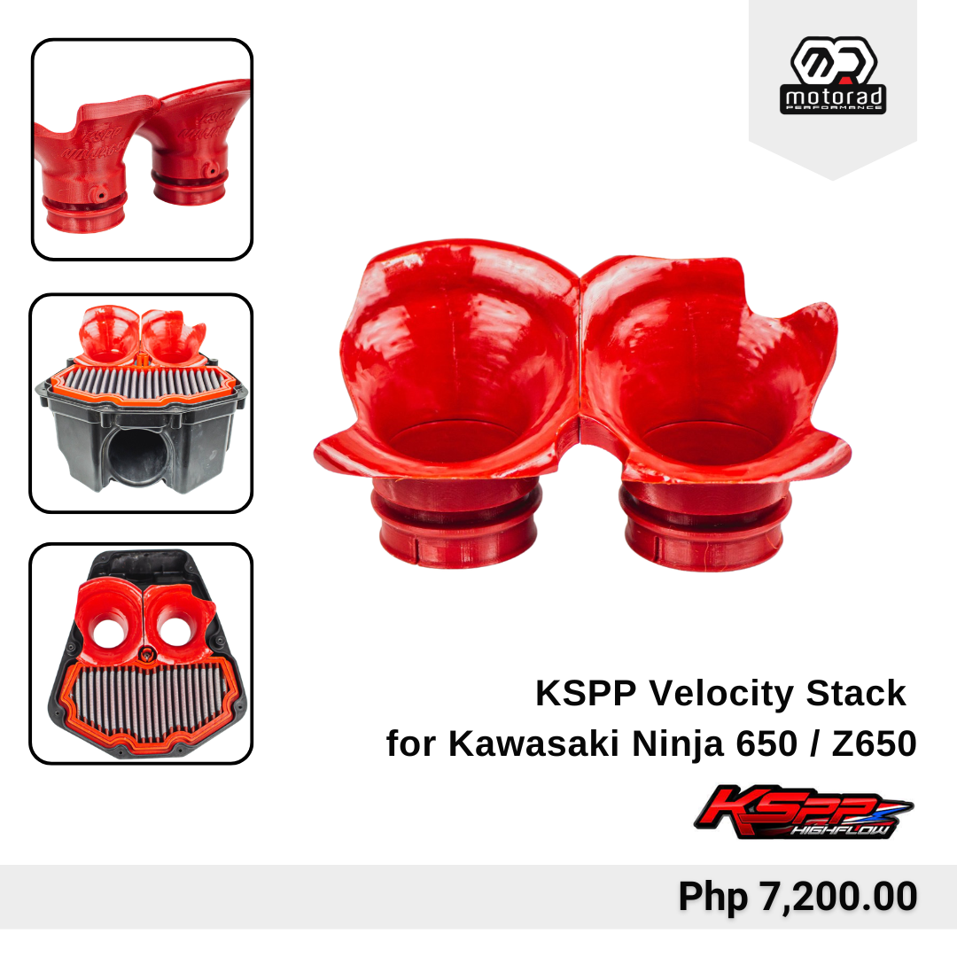 KSPP Velocity Stacks for Kawasaki Ninja 650 / Z650