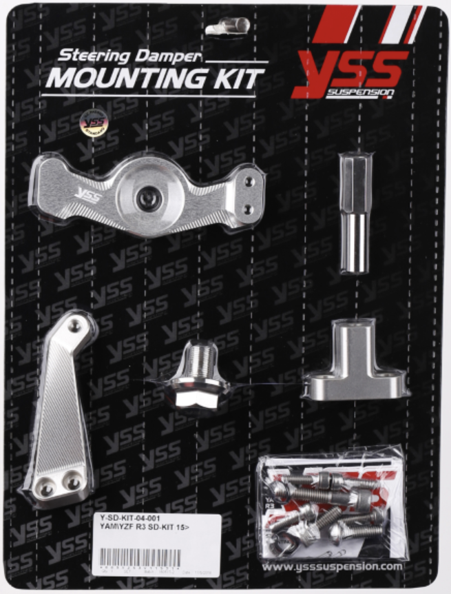 YSS Steering Damper Mounting Kit for Yamaha YZF R3 2015-2018
