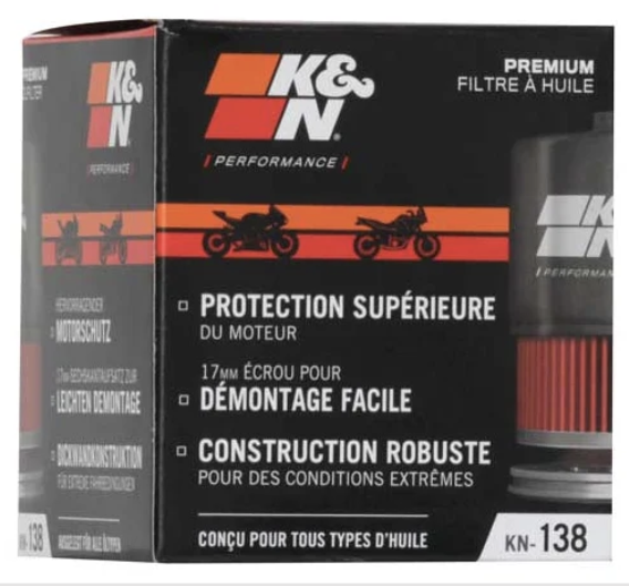 K&N Oil Filter KN-138