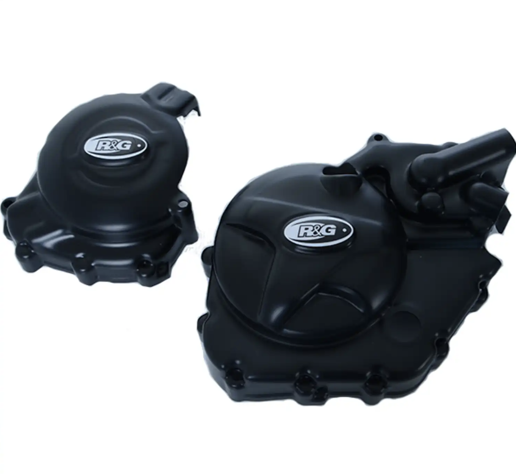 R&G Engine Case Cover Kit (2 pcs) for Suzuki SV650 2016-2026 / SV650X 2018-2026