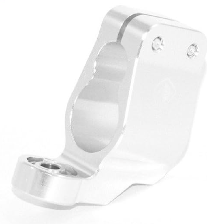 Motorad Steering Damper Horizontal Clamp Silver for Ohlins
