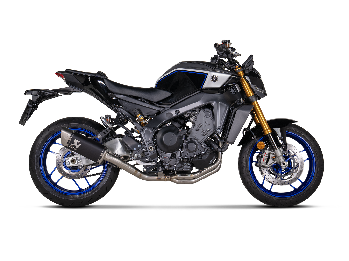 Akrapovic Exhaust Full System Exhaust Racing Line (Titanium) for Yamaha MT-09 / MT-09 SP / FZ-09 2021-2026