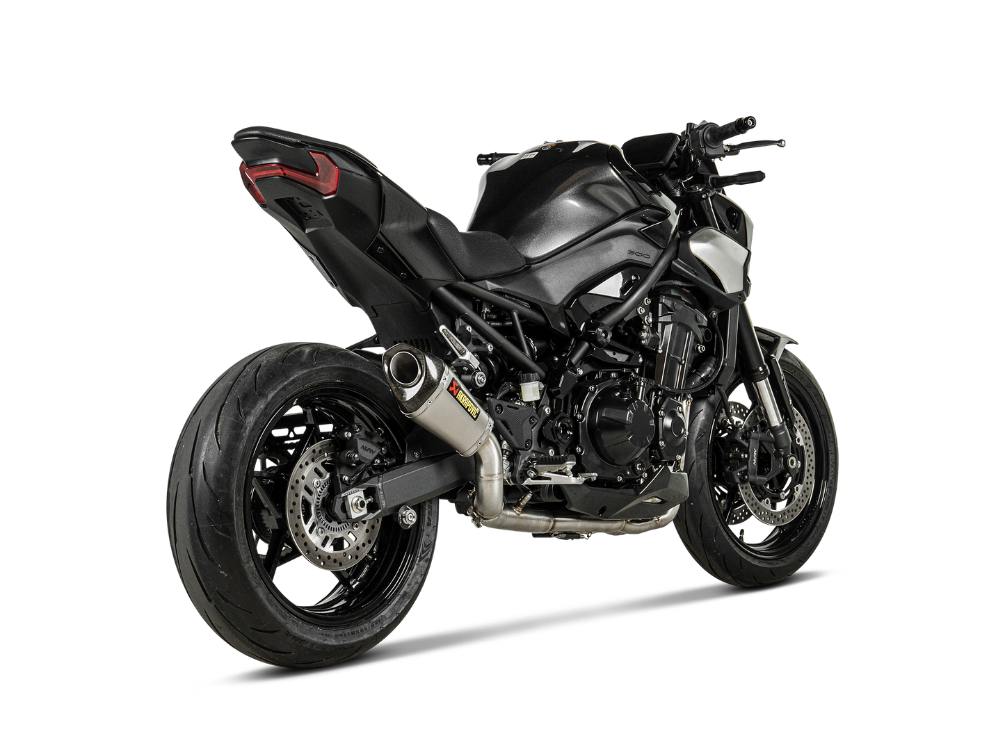 Akrapovic Exhaust Slip-On Line (Titanium) for Kawasaki Z 900 2025 - 2026