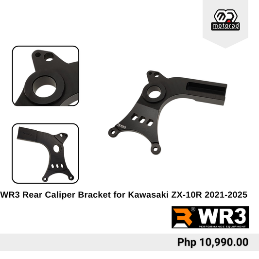 WR3 Rear Caliper Bracket for Kawasaki ZX-10R 2021-2025