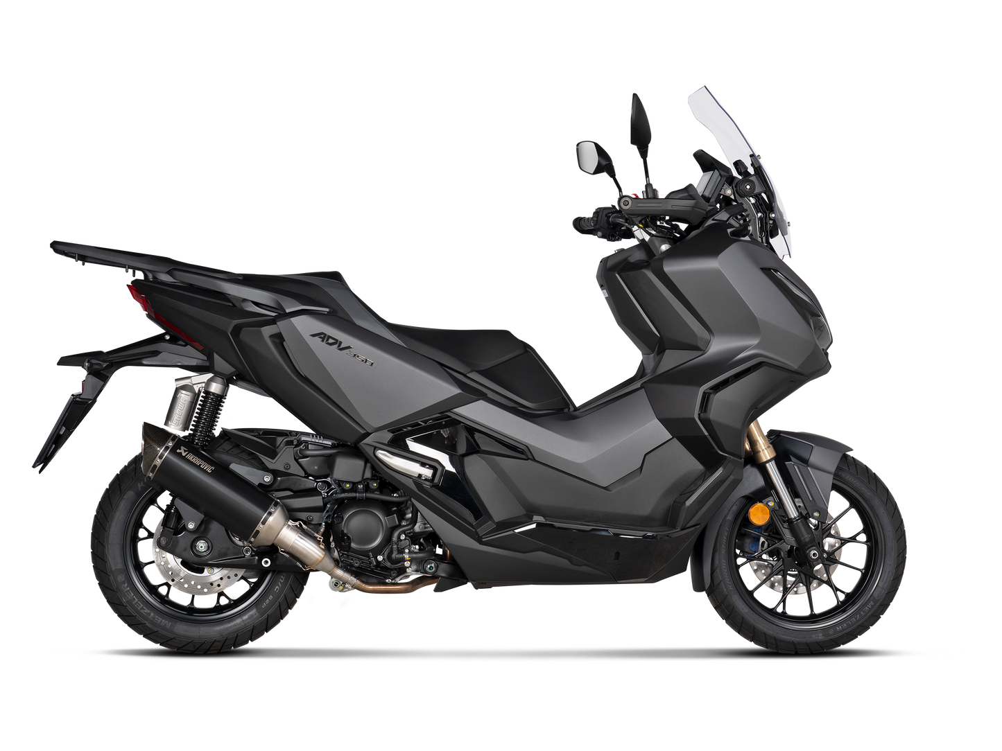 Akrapovic Exhaust Slip-On Line (SS) for Honda ADV 350 2022 - 2024