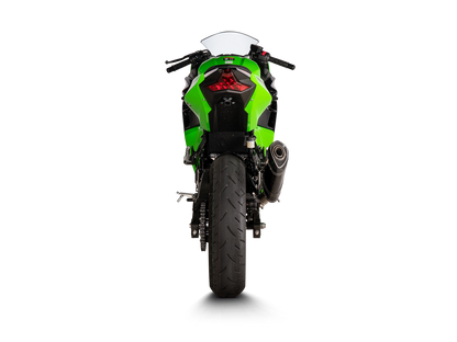 Akrapovic Exhaust Slip-On Line (Carbon) for Kawasaki Ninja 400 / Ninja 500 / Z400 / Z500 2018 - 2024