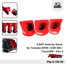 KSPP Velocity Stacks for Yamaha MT-09 / XSR-900 / Tracer 900 2021-2026