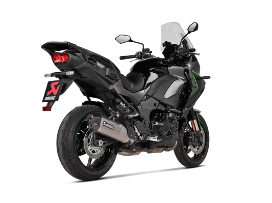 Akrapovic Exhaust Slip-On Line (Titanium) for Kawasaki  Versys 1100 2025 - 2026