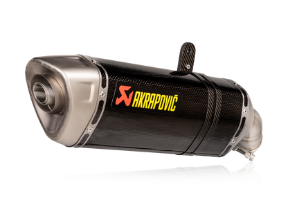 Akrapovic Exhaust Slip-On Line (Carbon) for Kawasaki ZX-4R / ZX-4RR 2025-2026