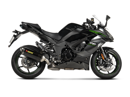Akrapovic Exhaust Slip-On Line (Carbon) for Kawasaki Ninja 1100 SX 2025-2026