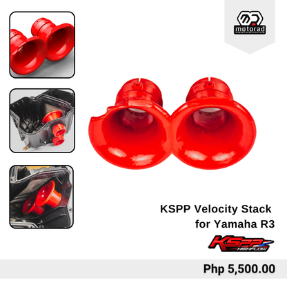 KSPP Velocity Stacks for Yamaha R3 2016-2025