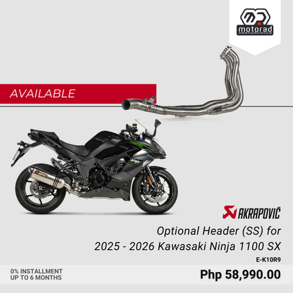 Akrapovic Header Racing Line for Kawasaki Ninja 1100SX 2025-2026