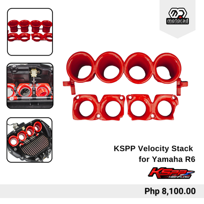 KSPP Velocity Stacks for Yamaha R6 2008-2024