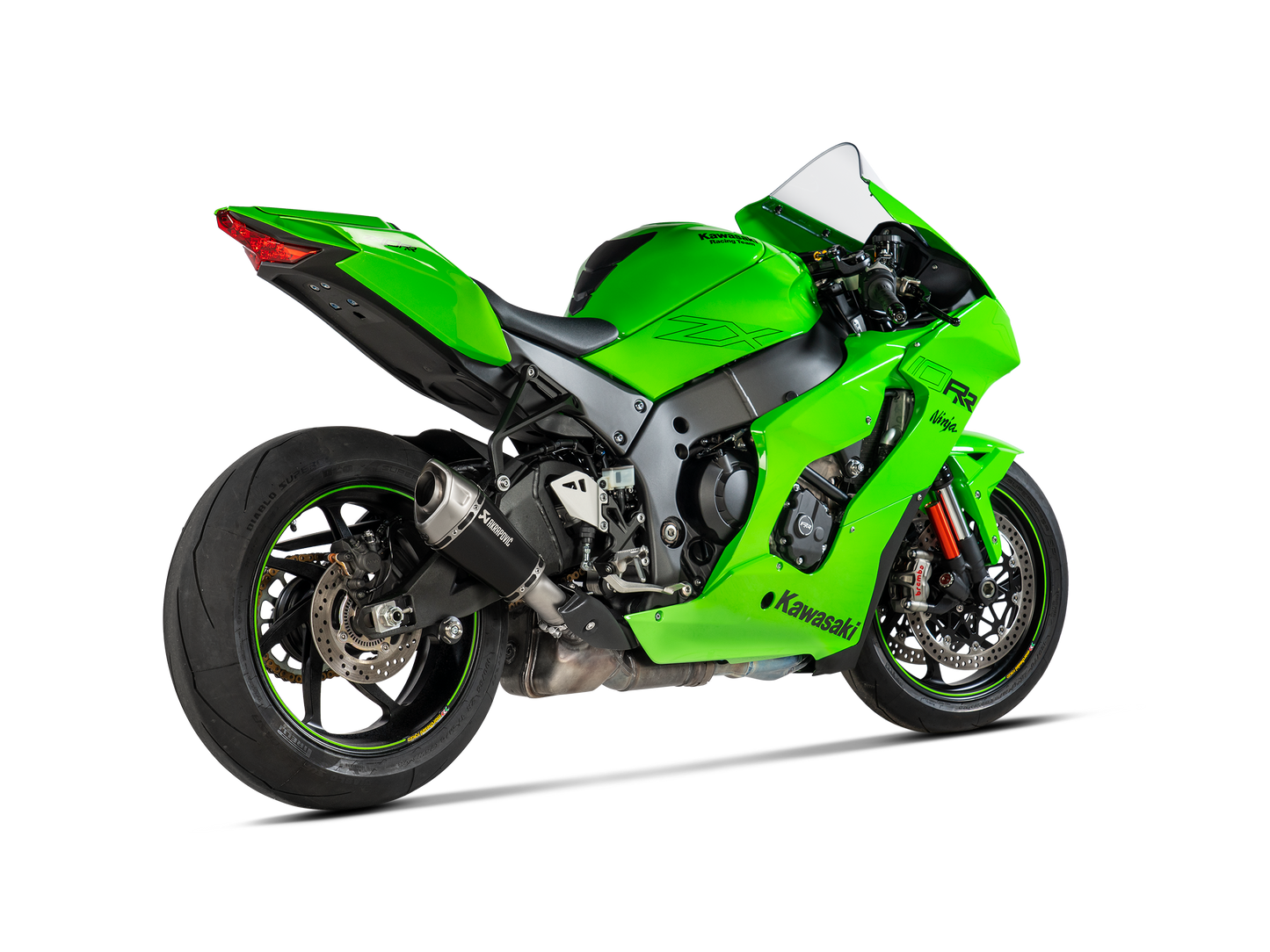 Akrapovic Exhaust Slip-On Line (Titanium) for Kawasaki ZX-10RR / ZX-10R 2021 - 2025