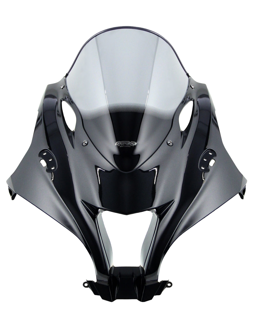 MRA Windscreen "R" (Smoke Gray) for Kawasaki ZX-10R 2016-2020 / ZX-6R 2009-2018