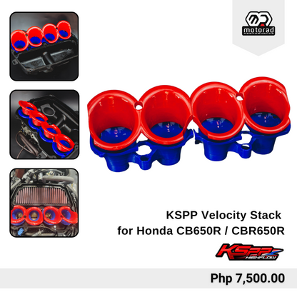 KSPP Velocity Stacks for Honda CB 650 R / CBR 650 R 2019-2026