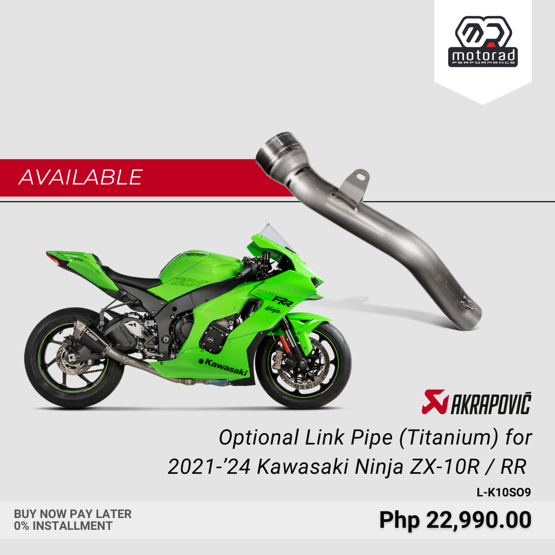Akrapovic Exhaust Link Pipe (Titanium) for Kawasaki ZX-10RR / ZX-10R 2021 - 2024
