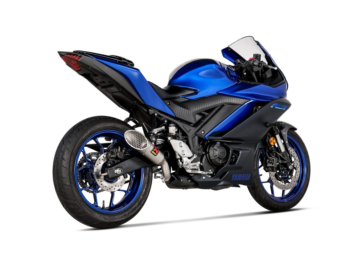 Akrapovic Exhaust Slip-On (SS) for Yamaha R3 2022-2024