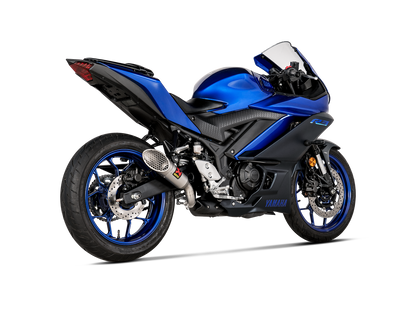 Akrapovic Exhaust Slip-On (SS) for Yamaha R3 2022-2024