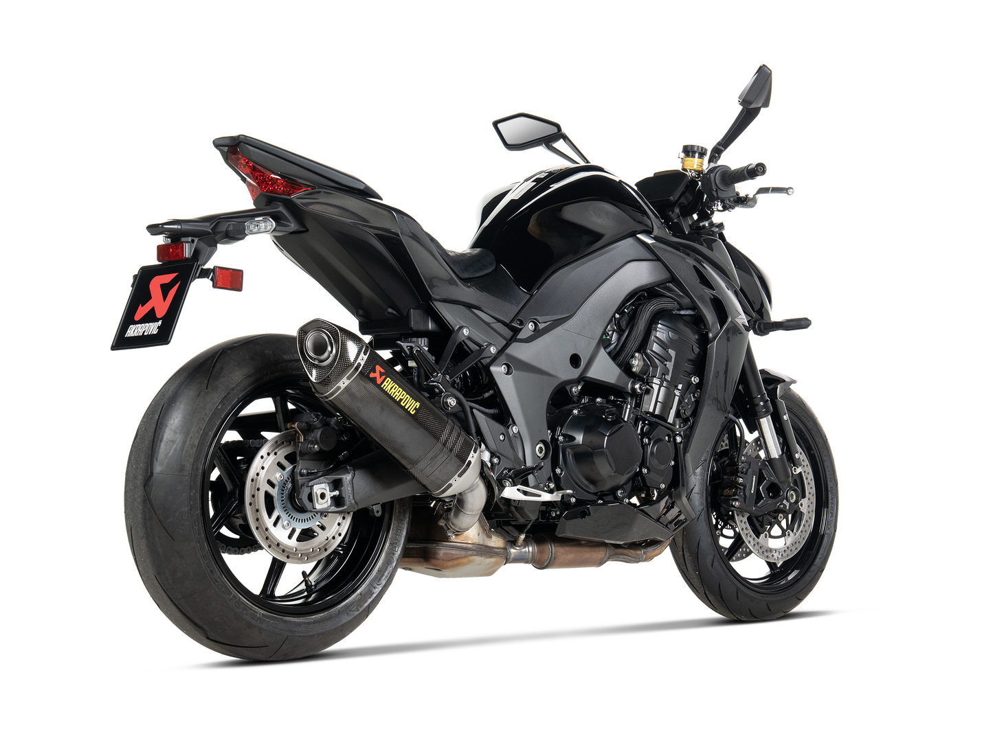 Akrapovic Slip-On Line (Carbon) for Kawasaki Z 1100 and Z 1100 SE 2025-2026