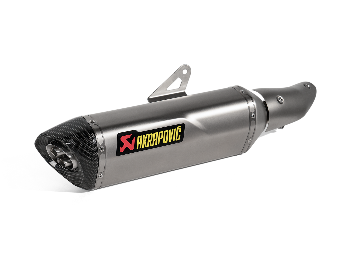 Akrapovic Exhaust Slip-On Line (Titanium) for Kawasaki Ninja 500 / Z 500 2024-2026