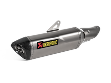 Akrapovic Exhaust Slip-On Line (Titanium) for Kawasaki Ninja 500 / Z 500 2024-2026