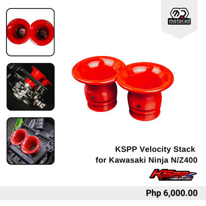 KSPP Velocity Stacks for Ninja 400 / Z400 2018-2026