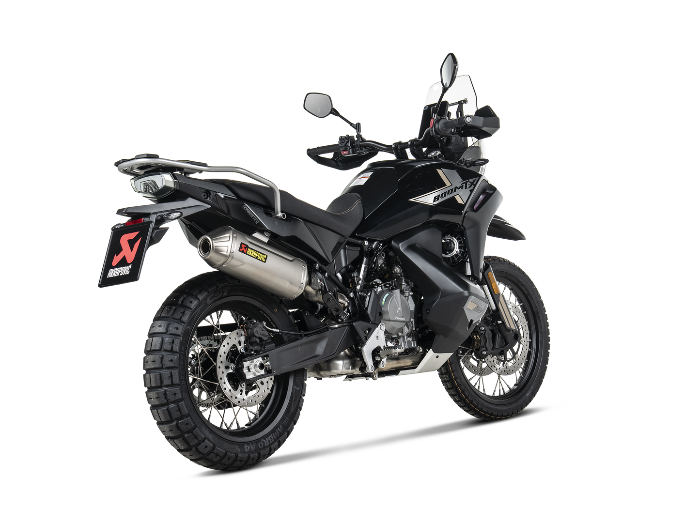 Akrapovic Exhaust Slip-On Line (Titanium) for CF Moto 800 MT / MT-X 2025 -2026