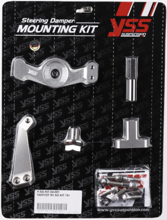 YSS Steering Damper Mounting Kit for Yamaha YZF R3 2015-2018