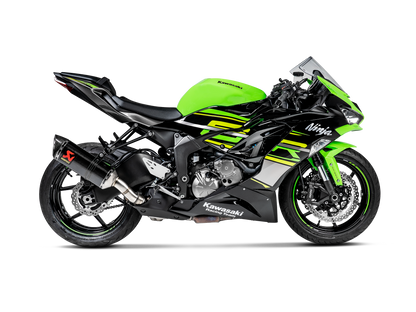 Akrapovic Slip-On Line (Carbon) for Kawasaki ZX-6R 2009-2026