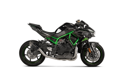 Akrapovic Exhaust Slip-On Line (Titanium) for Kawasaki Z H2 2020 - 2025