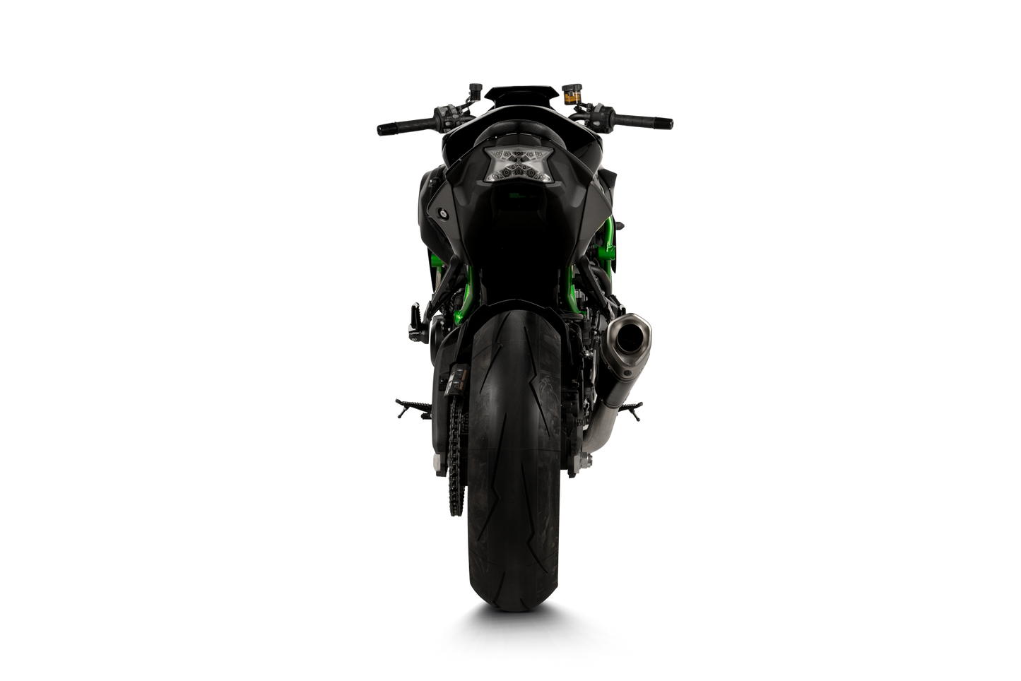 Akrapovic Exhaust Slip-On Line (Titanium) for Kawasaki Z H2 2020 - 2025