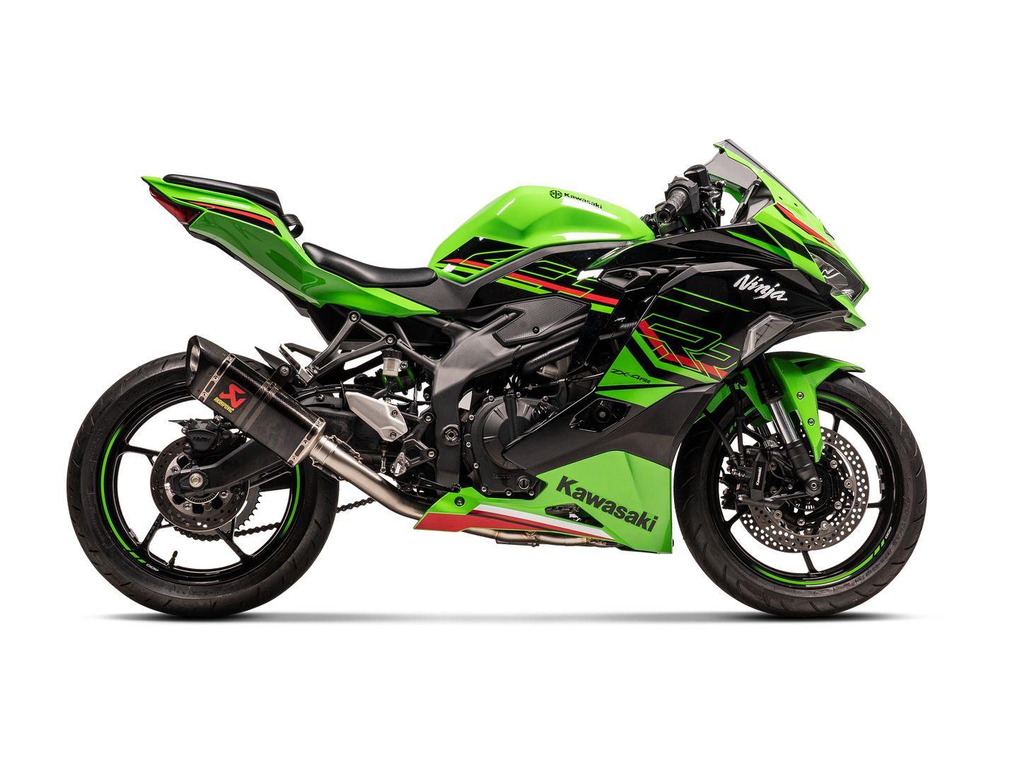 Akrapovic Exhaust Racing Line Full System (Carbon) for Kawasaki Ninja ZX-4R / ZX-4RR 2023 - 2026