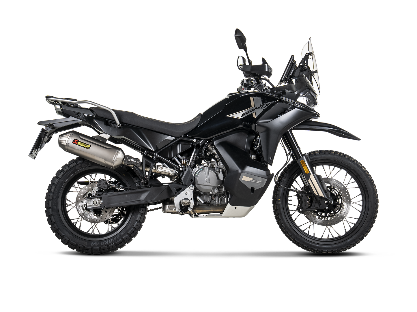 Akrapovic Exhaust Slip-On Line (Titanium) for CF Moto 800 MT / MT-X 2025 -2026