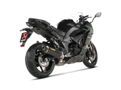 Akrapovic Exhaust Slip-On Line (Carbon) for Kawasaki Ninja 1100 SX 2025-2026