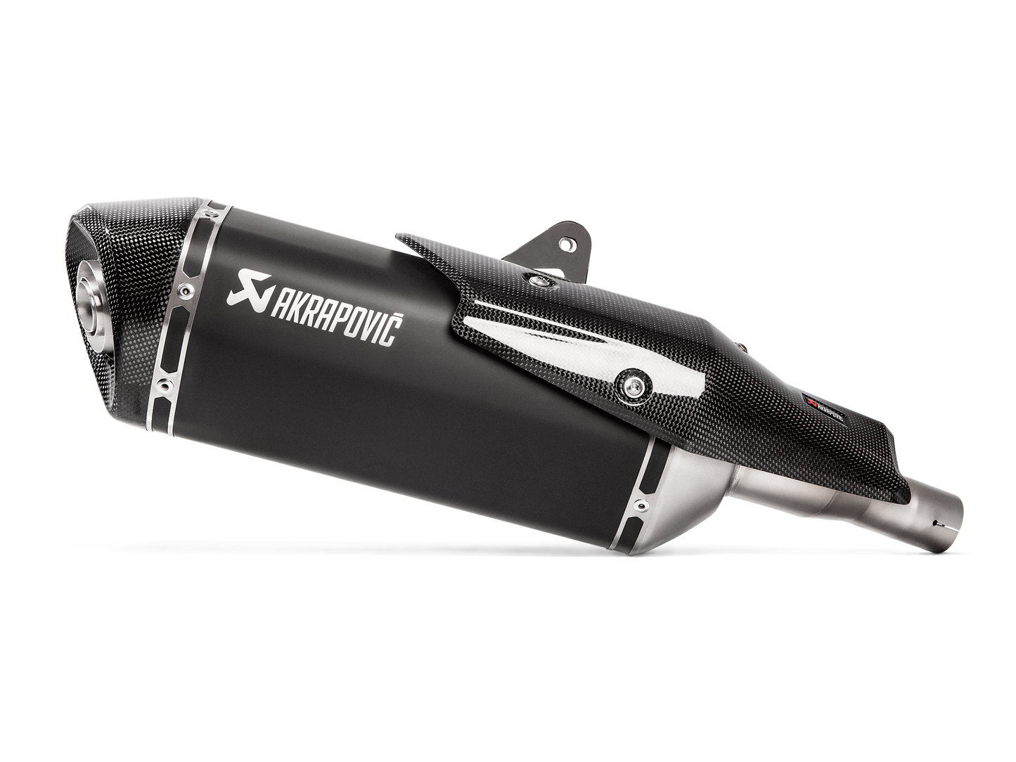 Akrapovic Exhaust Slip-On Line (Titanium) for Honda X-ADV Black Titanium 2017-2026