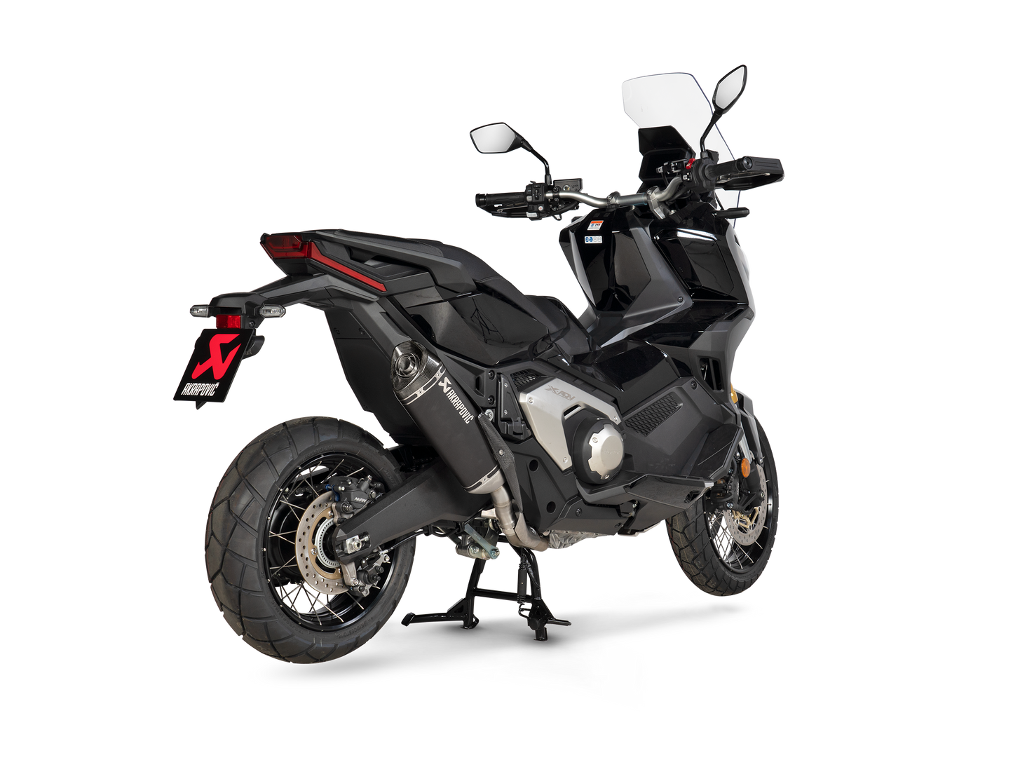 Akrapovic Exhaust Slip-On Line (Titanium) for Honda X-ADV Black Titanium 2017-2026
