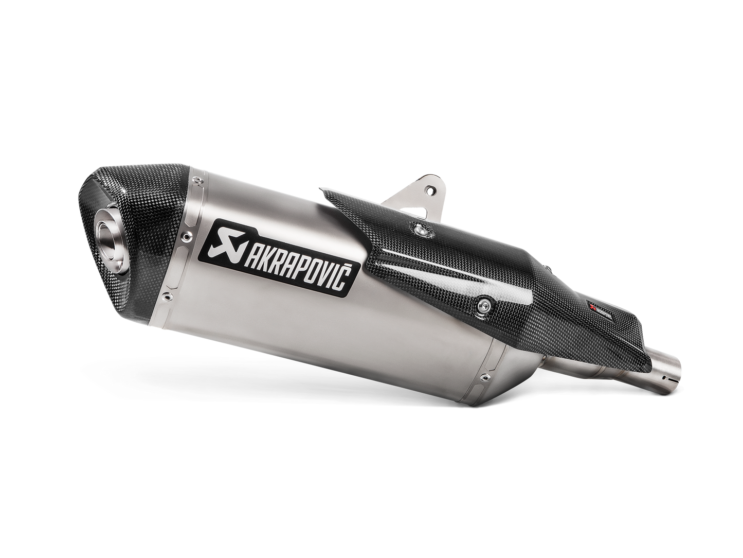 Akrapovic Exhaust Slip-On Line (Titanium) for Honda X-ADV Titanium 2017-2026