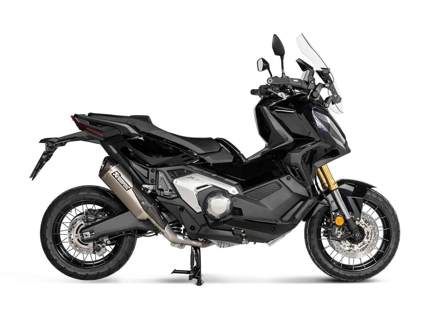 Akrapovic Exhaust Slip-On Line (Titanium) for Honda X-ADV Titanium 2017-2026