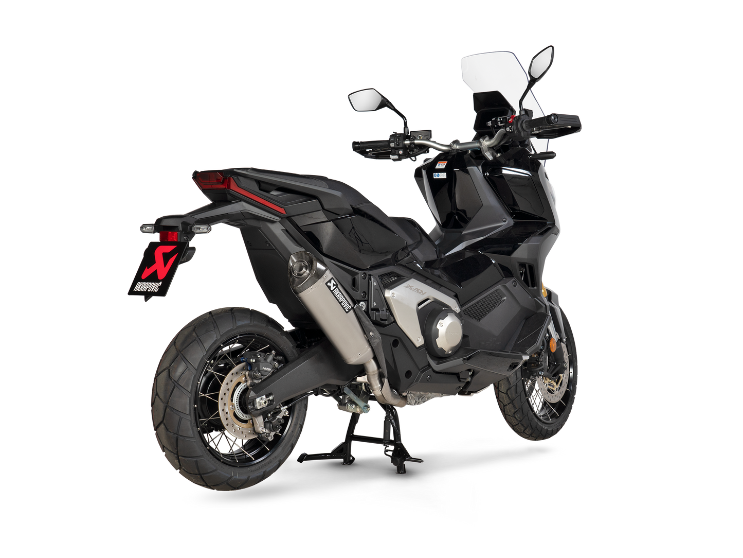 Akrapovic Exhaust Slip-On Line (Titanium) for Honda X-ADV Titanium 2017-2026