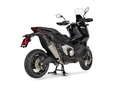 Akrapovic Exhaust Slip-On Line (Titanium) for Honda X-ADV Titanium 2017-2026