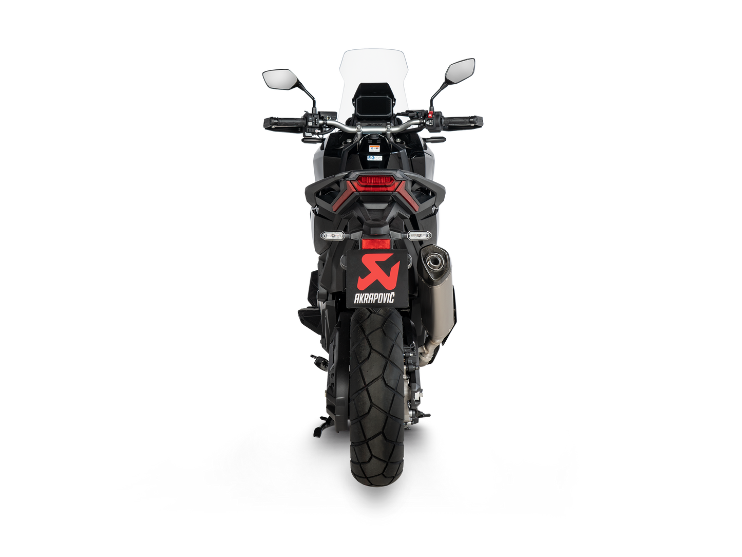 Akrapovic Exhaust Slip-On Line (Titanium) for Honda X-ADV Titanium 2017-2026