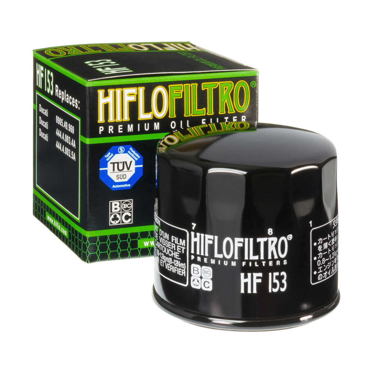 Hiflofiltro Premium Oil Filter HF 153