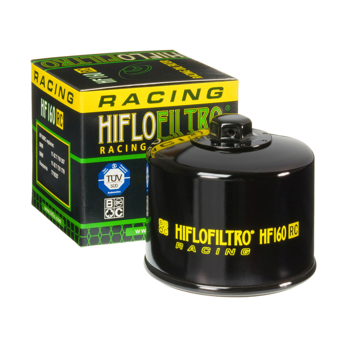 Hiflofiltro Premium Oil Filter HF 160RC