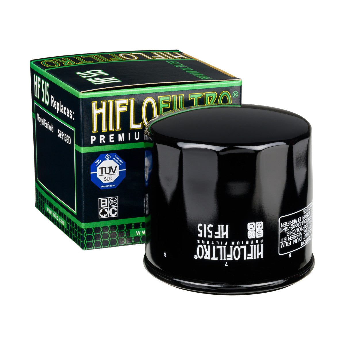 Hiflofiltro Premium Oil Filter HF 515