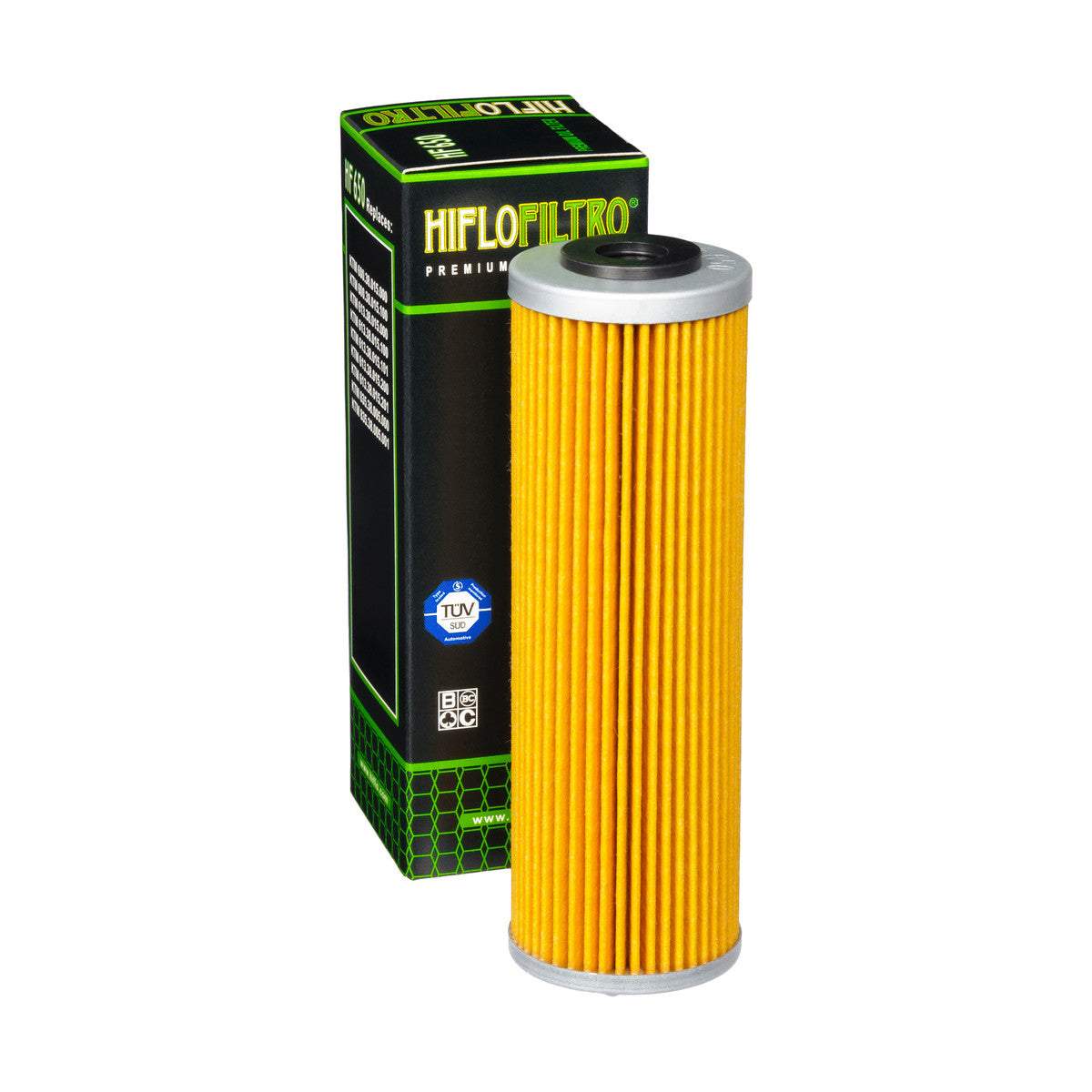 Hiflofiltro Premium Oil Filter HF 650