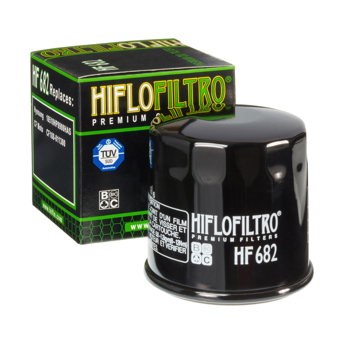 Hiflofiltro Premium Oil Filter HF 682