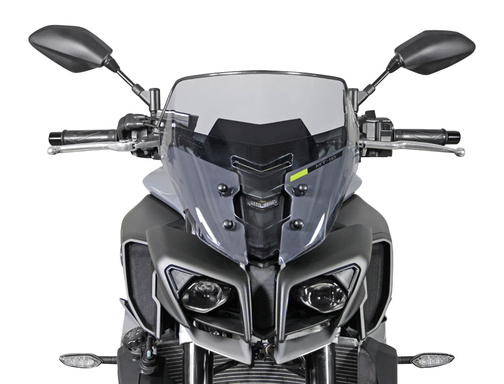 MRA Windscreen "R" (Smoke Gray) for Yamaha MT-10 2016-2021