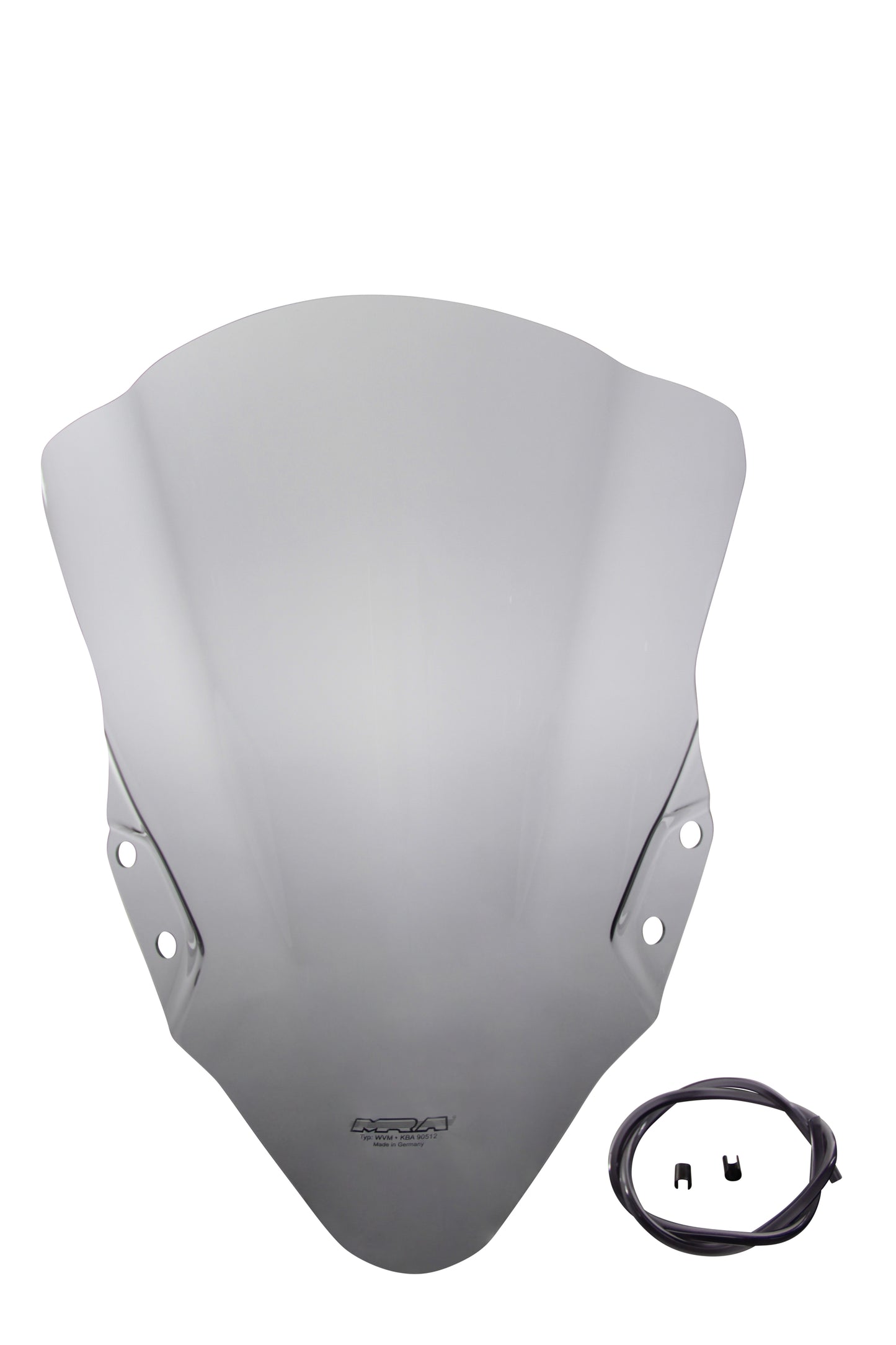 MRA Windscreen "R" (Smoke Gray) for Kawasaki Ninja 400 2018-2025